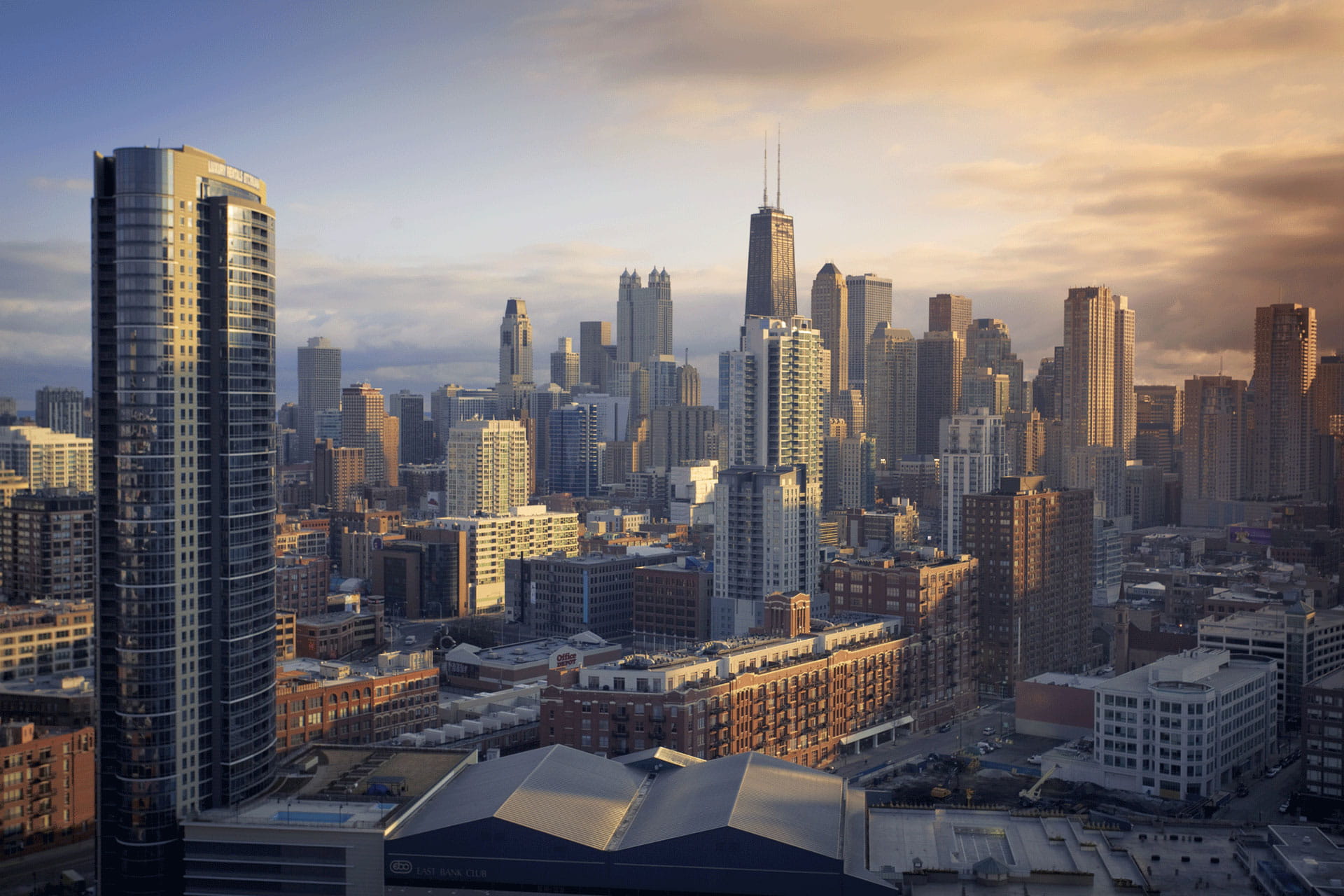 Chicago Skyline Sunrise